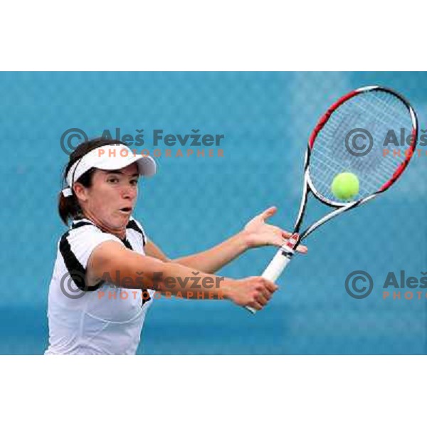 Alberta Brianti (ITA) playing in second round in qualification for WTA Banka Koper Slovenia Open tennis tournament in Portoroz (Slovenia) 20.7.2008. Photo Ales Fevzer 