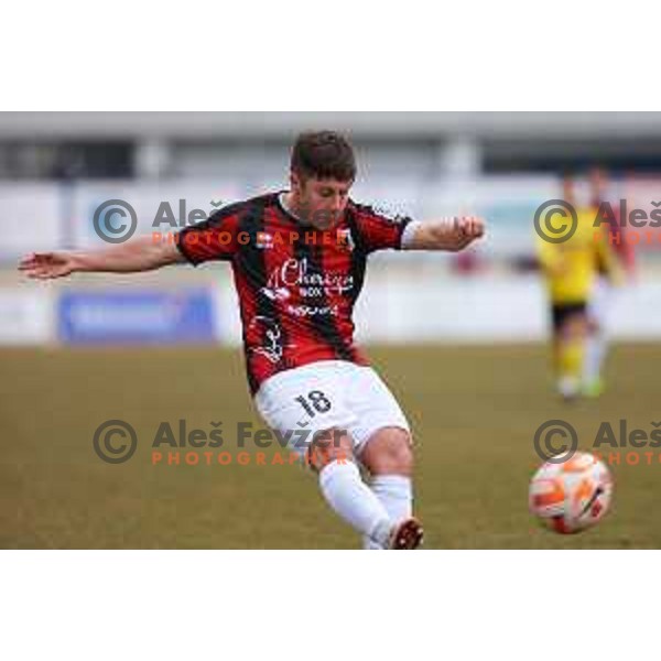 Sacha Boris Roger Marasovic of Tabor Sezana during Prva Liga Telemach 2022-2023 football match between Kalcer Radomlje and Tabor Sezana in Sportni park Domzale, Domzale, Slovenia on February 25, 2023