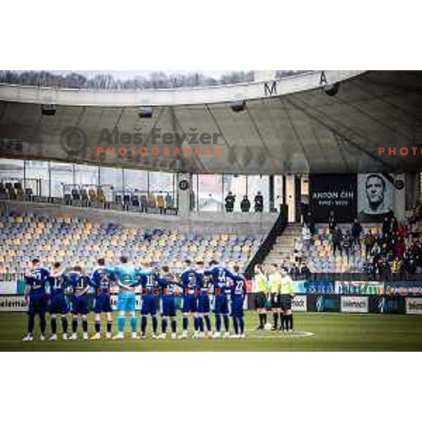 in action during Prva liga Telemach football match between Maribor and Celje in Ljudski vrt, Maribor, Slovenia on February 26, 2023. Photo: Jure Banfi