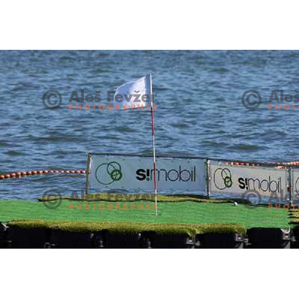 Hole in one water tournament, Alaya Bar, Portoroz, Slovenia 19.7.2008. Photo by Ales Fevzer 