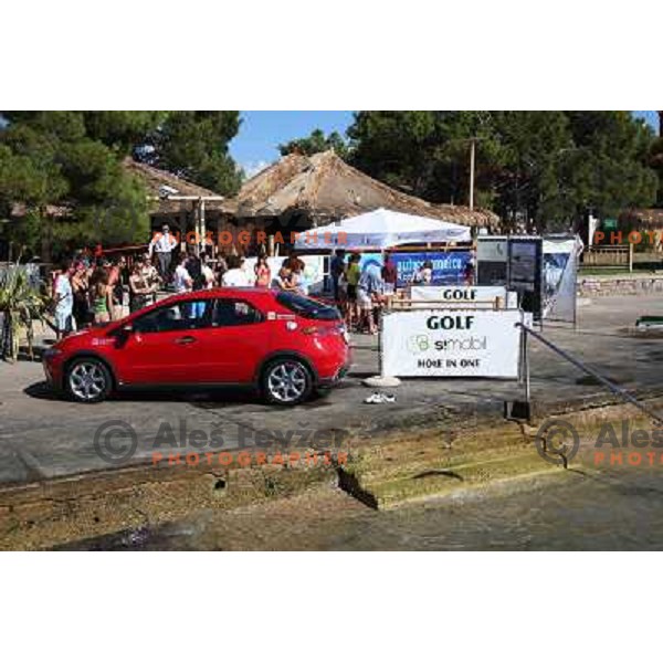 Hole in one water tournament, Alaya Bar, Portoroz, Slovenia 19.7.2008. Photo by Ales Fevzer 