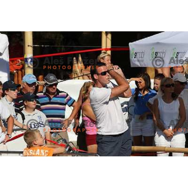 Hole in one water tournament, Alaya Bar, Portoroz, Slovenia 19.7.2008. Photo by Ales Fevzer 