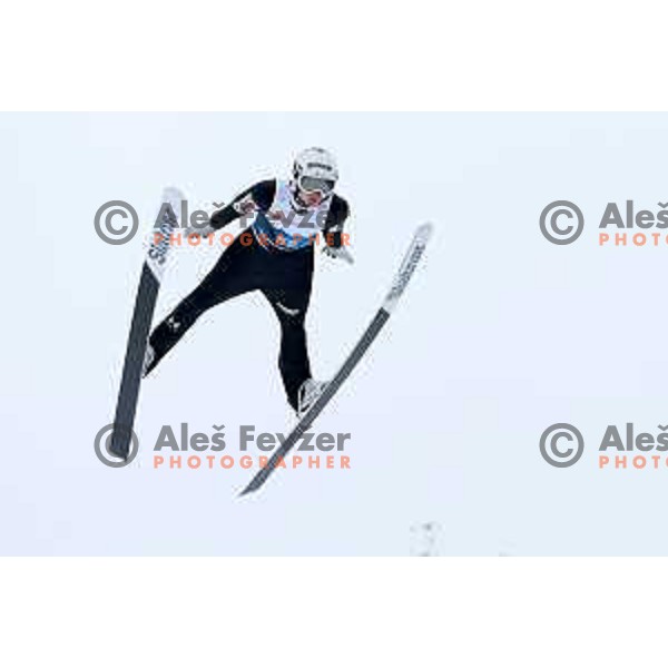 Lovro Kos (SLO) during Men Large Hill Individual Qualifications Planica 2023 World Nordic Ski Championships in Kranjska Gora, Slovenia on March 2, 2023