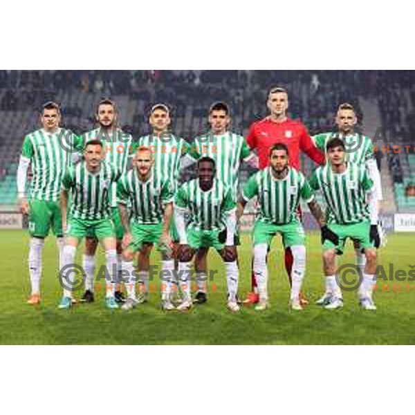 during Prva Liga Telemach 2022-2023 football match between Olimpija and Kalcer Radomlje in SRC Stozice, Ljubljana, Slovenia on March 4, 2023