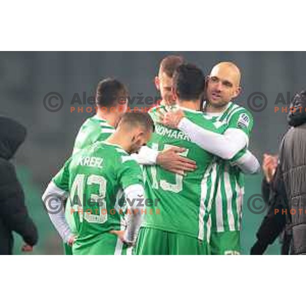 Goran Milovic during Prva Liga Telemach 2022-2023 football match between Olimpija and Kalcer Radomlje in SRC Stozice, Ljubljana, Slovenia on March 4, 2023