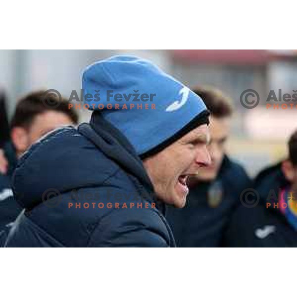 Simon Rozman during Prva Liga Telemach 2022-2023 football match between Domzale and Koper in Domzale, Slovenia on March 4, 2023