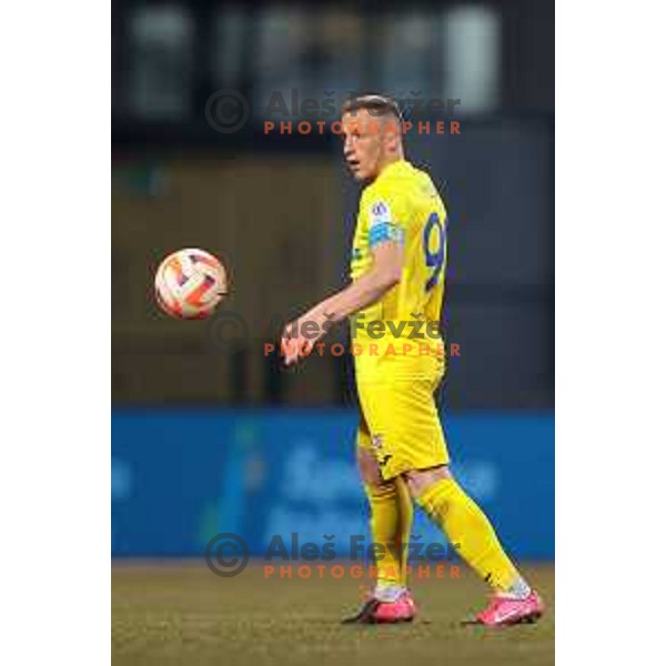 Zeni Husmani in action during Prva Liga Telemach 2022-2023 football match between Domzale and Koper in Domzale, Slovenia on March 4, 2023