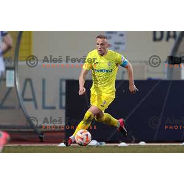 Zeni Husmani in action during Prva Liga Telemach 2022-2023 football match between Domzale and Koper in Domzale, Slovenia on March 4, 2023