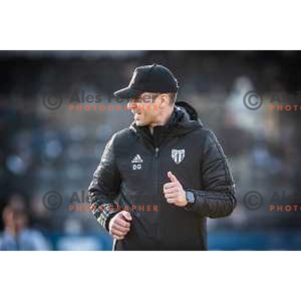 Dejan Grabic, head coach of Mura during Prva liga Telemach football match between Mura and Maribor in Fazanerija, Murska Sobota, Slovenia on March 5, 2023. Photo: Jure Banfi