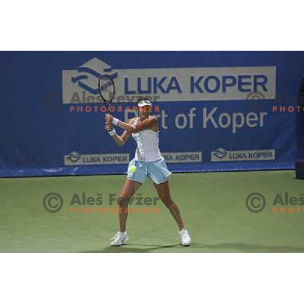 Julia Vakulenko of Ukraina. Banka Koper Slovenia Open 1st round, Portoroz 21.7.2008. Photo Primoz Lovric 