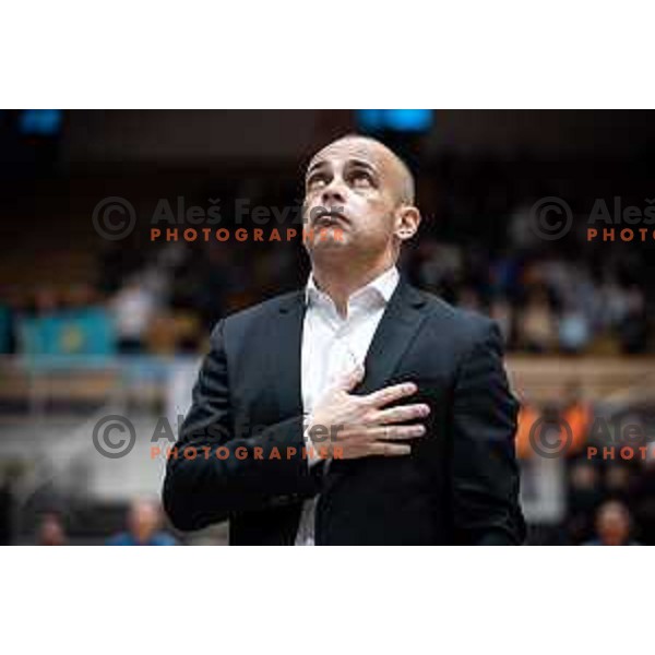 Kaka, head coach of Kazakhstan during Futsal World Cup 2024 qualification match between Slovenia and Kazakhstan in Dvorana Tabor, Maribor, Slovenia on March 8, 2023. Photo: Jure Banfi