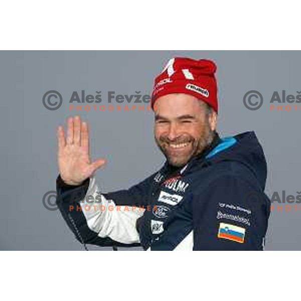 Janez Slivnik (SLO) during course inspection of AUDI FIS Ski World Cup Giant Slalom for 62.Vitranc Cup, Kranjska Gora, Slovenia on March 11, 2023