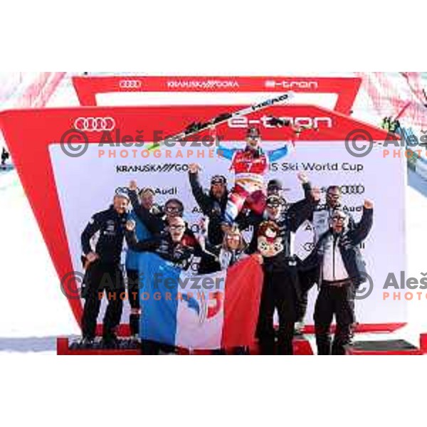 AUDI FIS Ski World Cup Giant Slalom for 62.Vitranc Cup, Kranjska Gora, Slovenia on March 11, 2023