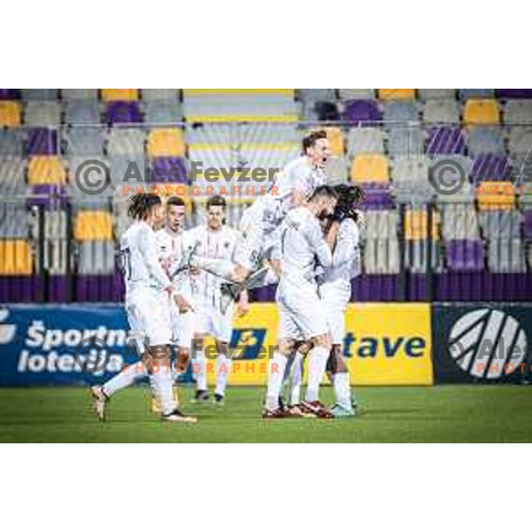 in action during Prva liga Telekom football match between Maribor and Tabor in Ljudski vrt, Maribor, Slovenia on March 11, 2023. Photo: Jure Banfi