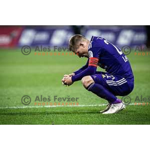 Martin Milec during Prva liga Telekom football match between Maribor and Tabor in Ljudski vrt, Maribor, Slovenia on March 11, 2023. Photo: Jure Banfi