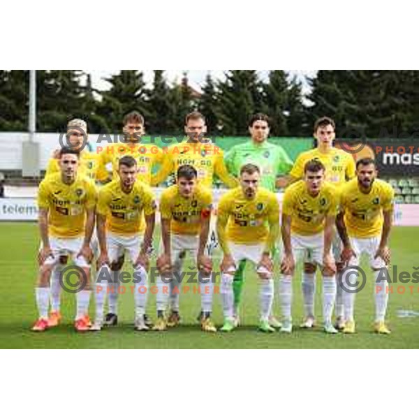 in action during Prva Liga Telemach 2022-2023 football match between Bravo and Maribor in Ljubljana, Slovenia on March 15, 2023