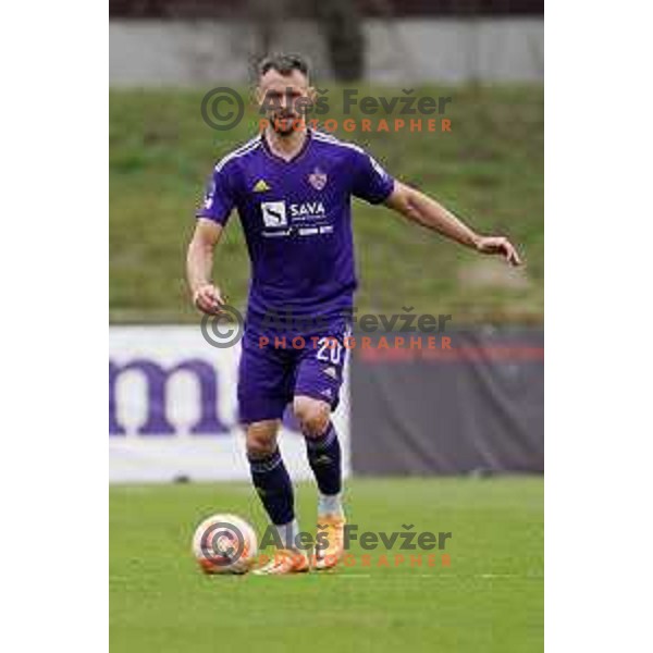 in action during Prva Liga Telemach 2022-2023 football match between Bravo and Maribor in Ljubljana, Slovenia on March 15, 2023