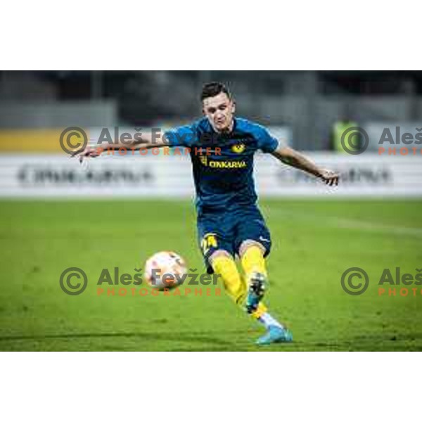 action during Prva liga Telekom football match between Celje and Olimpija in Arena z’dezele, Celje, Slovenia on March 15, 2023. Photo: Jure Banfi