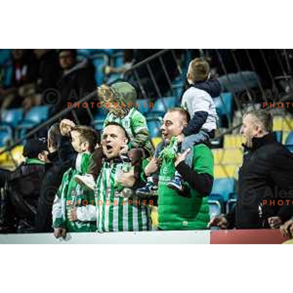 action during Prva liga Telekom football match between Celje and Olimpija in Arena z’dezele, Celje, Slovenia on March 15, 2023. Photo: Jure Banfi