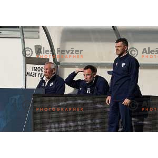 Edoardo Reja, head coach of Gorica during Prva Liga Telemach 2022-2023 football match between Tabor Sezana and Gorica in Sezana on March 16, 2023