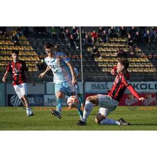 Zvonimir Petrovic in action during Prva Liga Telemach 2022-2023 football match between Tabor Sezana and Gorica in Sezana on March 16, 2023