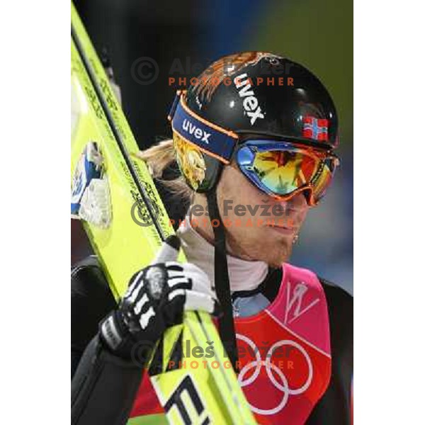 Romoeren (NOR) at 90 m individual ski jumping event in Pragelato at Torino 2006 Winter Olympic games, Italy on February 12, 2006