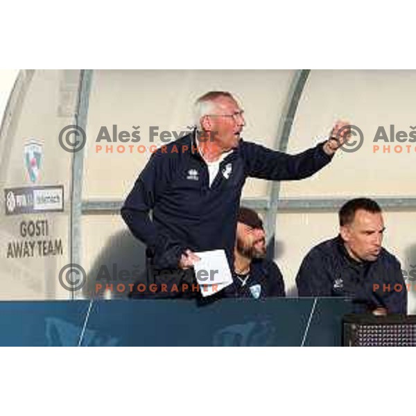 Edoardo Reja, head coach of Gorica during Prva Liga Telemach 2022-2023 football match between Tabor Sezana and Gorica in Sezana on March 16, 2023