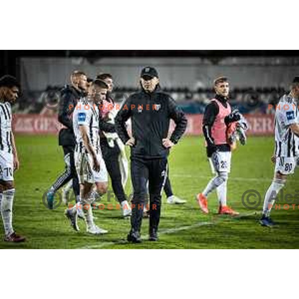 Dejan Grabic, head coach of Mura during Prva liga Telemach football match between Mura and Koper in Fazanerija, Murska Sobota, Slovenia on March 16, 2023. Photo: Jure Banfi