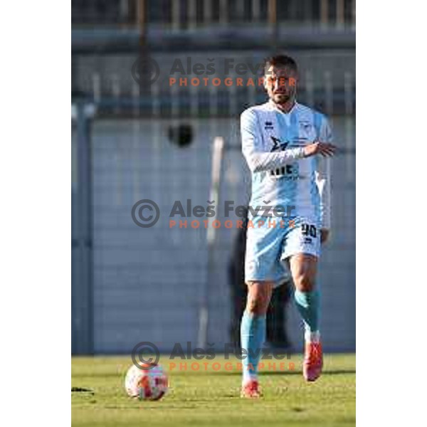 Dario Kolobaric in action during Prva Liga Telemach 2022-2023 football match between Tabor Sezana and Gorica in Sezana on March 16, 2023