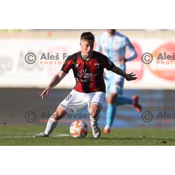 in action during Prva Liga Telemach 2022-2023 football match between Tabor Sezana and Gorica in Sezana on March 16, 2023