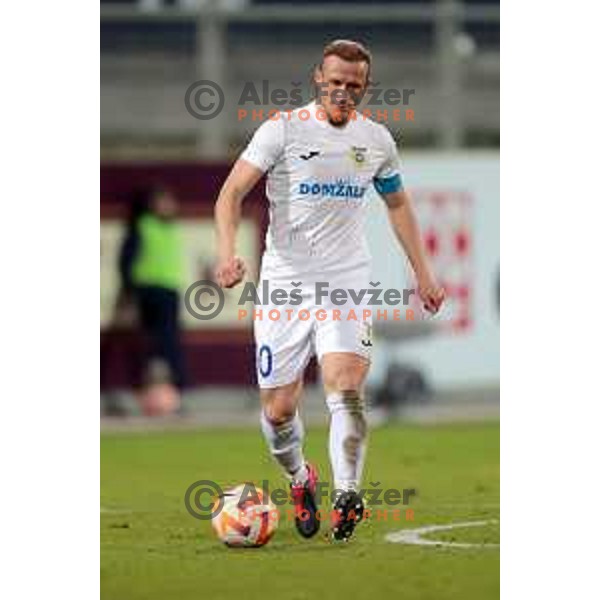 Zeni Humsani in action during Prva Liga Telemach 2022-2023 football match between Celje and Domzale in Celje, Slovenia on March 18, 2023 