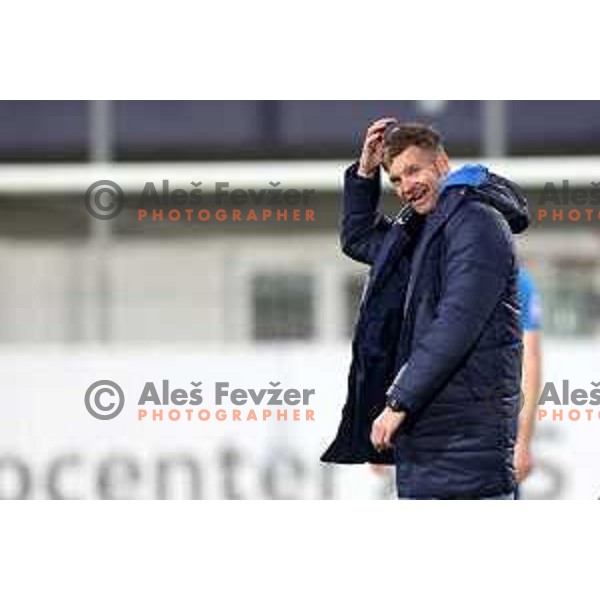 Simon Rozman during Prva Liga Telemach 2022-2023 football match between Celje and Domzale in Celje, Slovenia on March 18, 2023