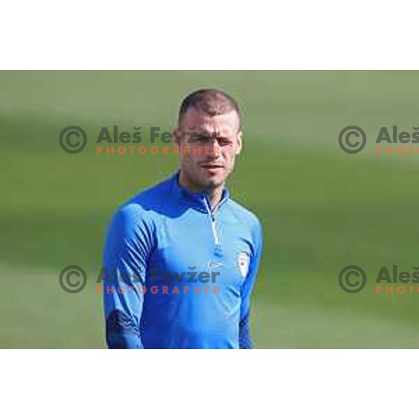 during practice session of Slovenia National football team at NNC Brdo, Slovenia on March 21, 2023