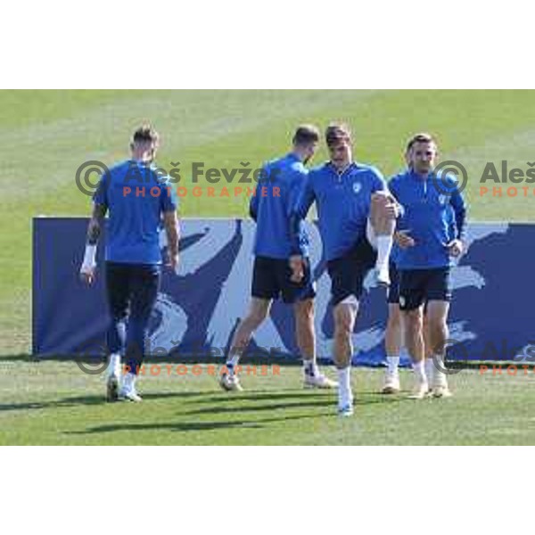 during practice session of Slovenia National football team at NNC Brdo, Slovenia on March 21, 2023