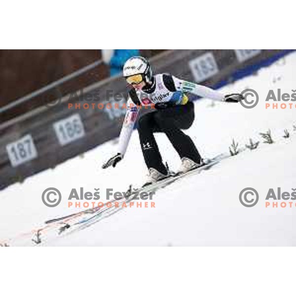 Maksim Bartolj (SLO) competes in Qualification of Men\'s Ski Flying Individual at the Final of FIS Ski jumping World Cup in Planica, Slovenia on March 30, 2023