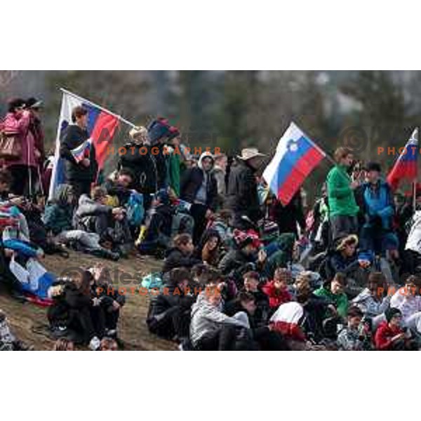 during Qualification of Men\'s Ski Flying Individual at the Final of FIS Ski jumping World Cup in Planica, Slovenia on March 30, 2023