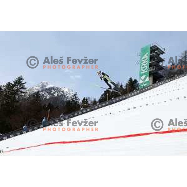 during Qualification of Men\'s Ski Flying Individual at the Final of FIS Ski jumping World Cup in Planica, Slovenia on March 30, 2023