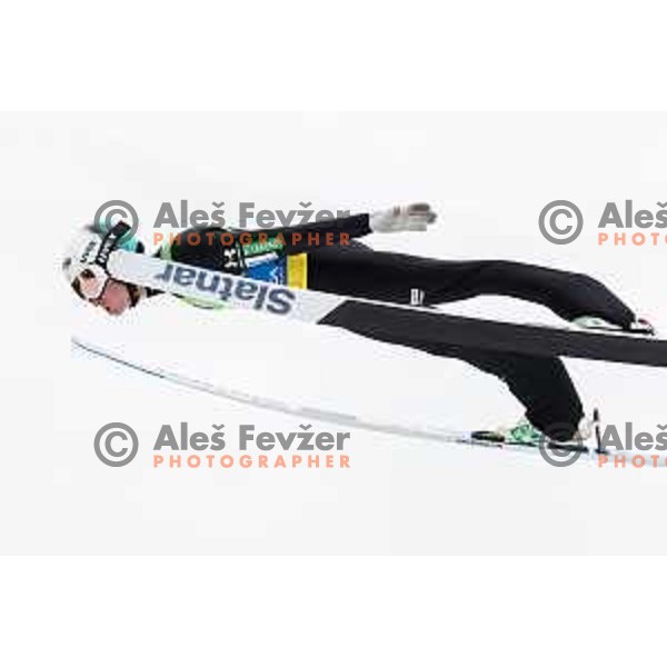 Anze Lanisek (SLO) at the Final of FIS Ski Jumping World Cup, Planica, Slovenia on April 2, 2023 