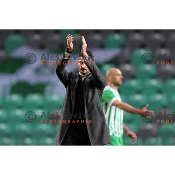Albert Riera in action during Prva Liga Telemach 2022-2023 football match between Olimpija and Tabor Sezana in SRC Stozice, Ljubljana, Slovenia on April 2, 2023