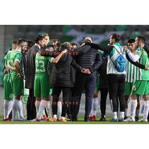Albert Riera in action during Prva Liga Telemach 2022-2023 football match between Olimpija and Tabor Sezana in SRC Stozice, Ljubljana, Slovenia on April 2, 2023