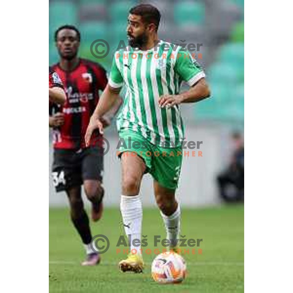 during Prva Liga Telemach 2022-2023 football match between Olimpija and Tabor Sezana in SRC Stozice, Ljubljana, Slovenia on April 2, 2023