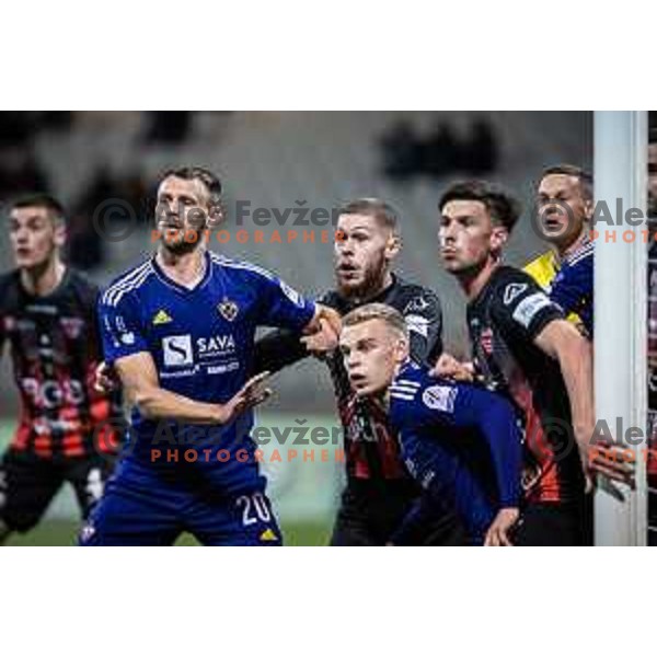 in action during Slovenia Cup football match between Maribor and Primorje eMundia in Ljudski vrt, Maribor, Slovenia on April 5, 2023. Photo: Jure Banfi