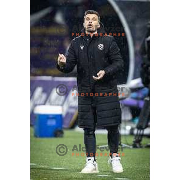 Zoran Zeljkovic during Prva liga Telemach football match between Maribor and Koper in Ljudski vrt, Maribor, Slovenia on April 8, 2023. Photo: Jure Banfi