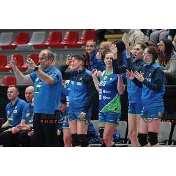 Dragan Adzic during World Cup 2023 Qualification match between Slovenia and Italy in Ljubljana, Slovenia on April 12, 2023