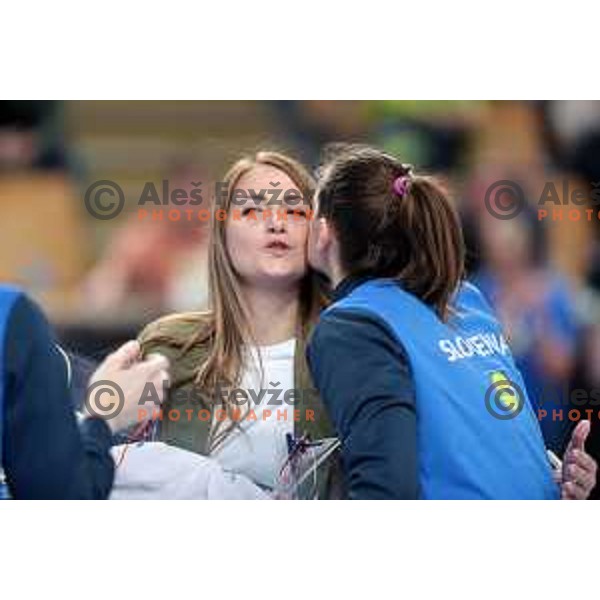 Branka Zec during World Cup 2023 Qualification match between Slovenia and Italy in Ljubljana, Slovenia on April 12, 2023 