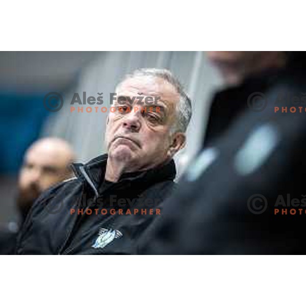 in action during friendly ice hockey match between Slovenia and Poland in Ledna Dvorana, Maribor, Slovenia on April 13, 2023. Photo: Jure Banfi