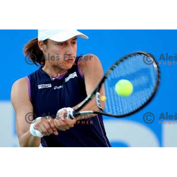 Katarina Srebotnik (SLO) at Banka Koper Slovenia Open WTA tennis tournament, Portoroz, 24.7.2008. Photo by Ales Fevzer 