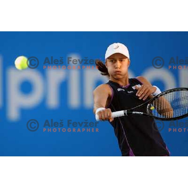 Katarina Srebotnik (SLO) at Banka Koper Slovenia Open WTA tennis tournament, Portoroz, 24.7.2008. Photo by Ales Fevzer 