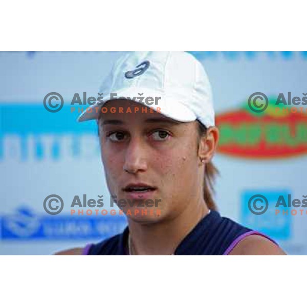 Katarina Srebotnik (SLO) at Banka Koper Slovenia Open WTA tennis tournament, Portoroz, 24.7.2008. Photo by Ales Fevzer 