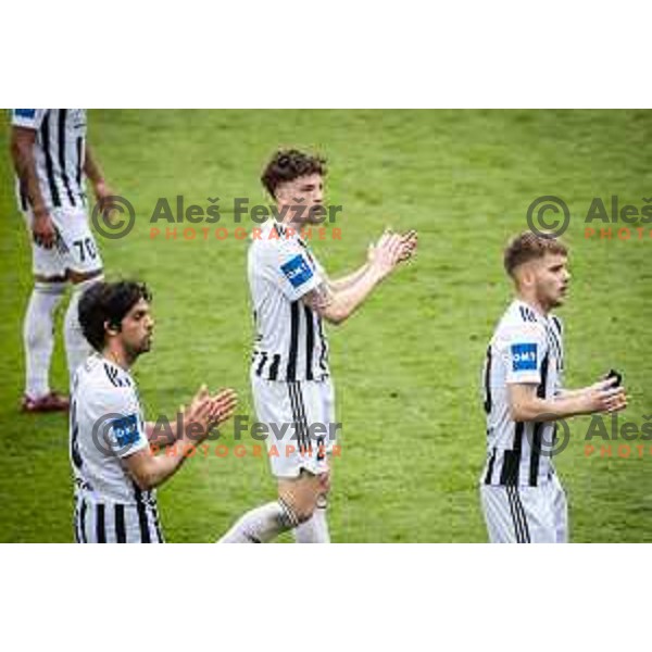 Kai Cipot during Prva liga Telemach football match between Mura and Radomlje in Fazanerija, Murska Sobota, Slovenia on April 15, 2023. Photo: Jure Banfi